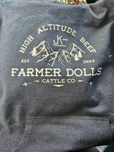 Load image into Gallery viewer, PRE-ORDER- Farmer Dolls Cattle Co Hooded Sweatshirt
