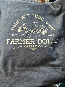 PRE-ORDER- Farmer Dolls Cattle Co Hooded Sweatshirt