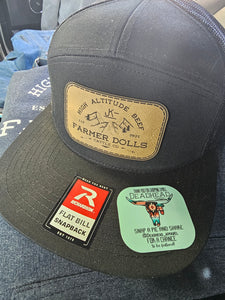 PRE-ORDER- Farmer Dolls Cattle Co Leather Patch Hat