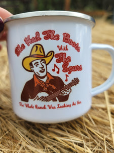 "Boots With The Spurs" Camp Mug