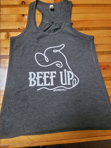 PRE- ORDER | "Beef Up" Racer Back Tank