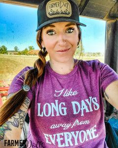 PRE ORDER l "I Like Long Days Away From Everyone" T Shirt